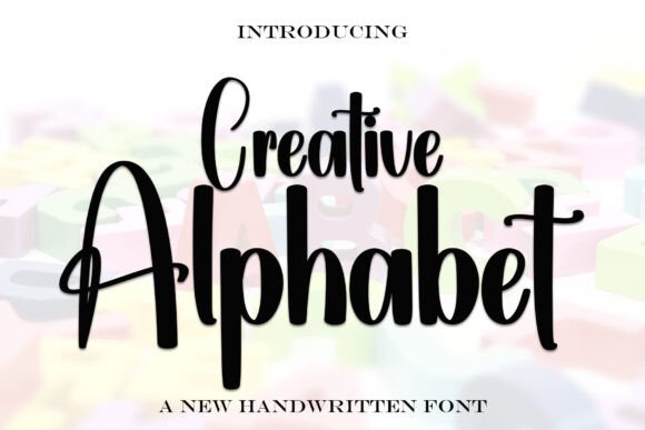 Creative Alphabet: A Handwritten Font for Modern Marketing Design