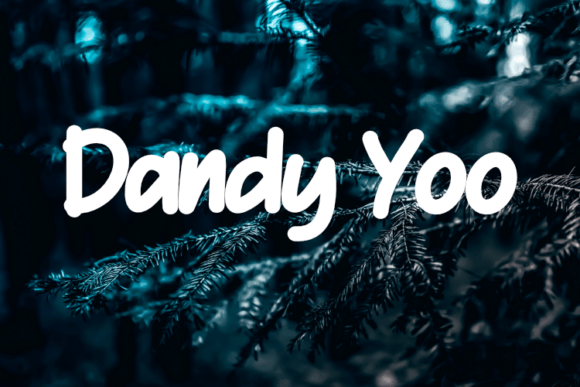 Dandy Yoo: A Sophisticated Display Font for Real Business Branding