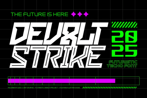 Devolt Strike: A Designer’s Take on This Bold Display Font