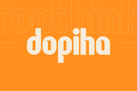 Dopiha Font: Crafting Impactful Campaigns with Elegant Display Typography