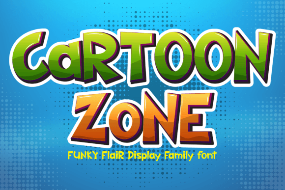 Funky Flair: A Playful Display Font for Editorial Design and Digital Publishing