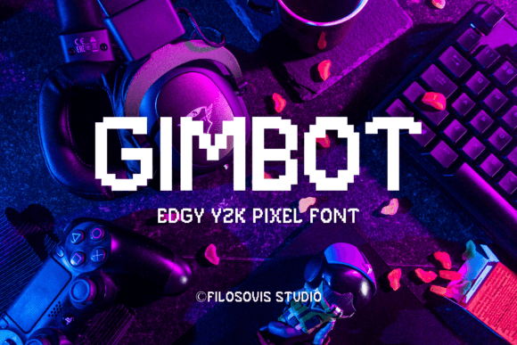 Gimbot: A Designer’s Take on This Bold Display Font