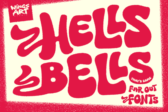 Hells Bells: A Retro-Inspired Display Font for Bold Branding Projects