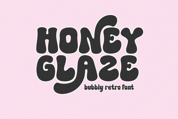Honey Glaze: A Retro Font That Adds Charm to Handmade Labels, Invitations, and More