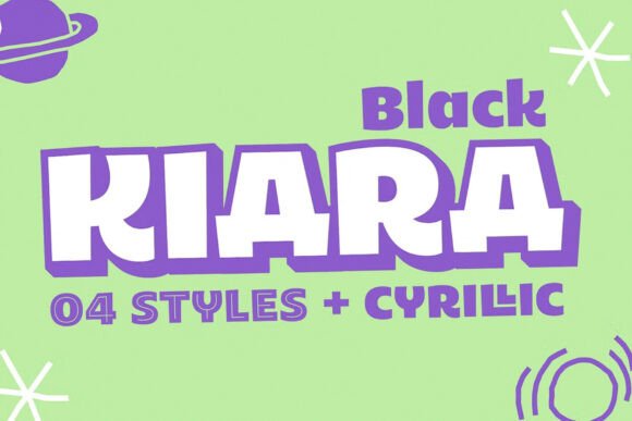 Kiara Black: A Display Font That Elevates Small Business Branding