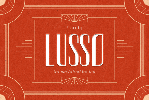 Lusso: A Bold Display Font for Modern Web Design Projects