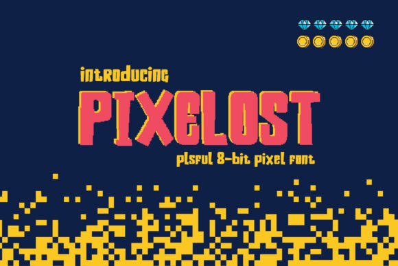 Pixelost: A Display Font That Elevates Campaign Visuals with Retro Flair