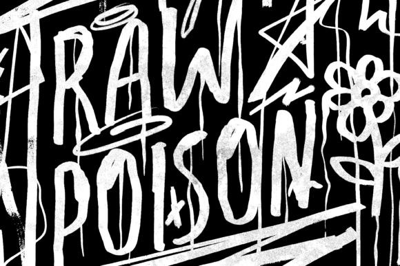 Raw Poison Font: A Bold Display Typeface for High-Impact Campaigns