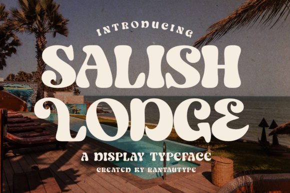 Salish Lodge Font: Retro Charm for Professional Branding