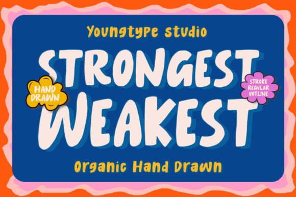 Strongest Weakest Font: A Handmade Maker’s Secret for Eye-Catching Labels & Printables